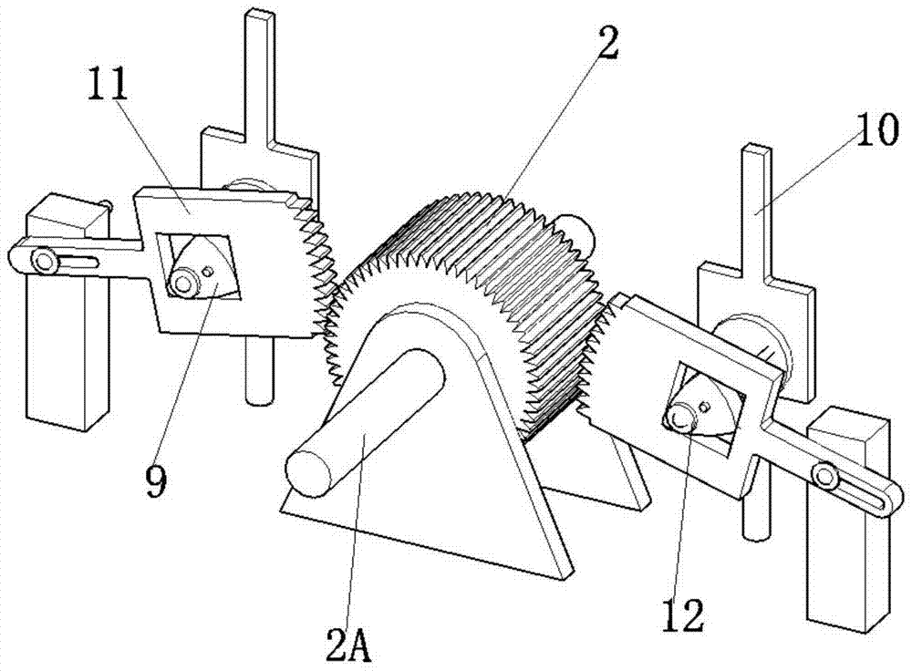 A road surface power generation mechanism arranged in a speed bump and its application in melting ice and snow