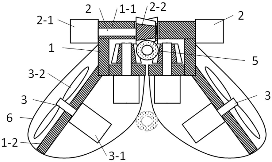 A flying cable deicing robot