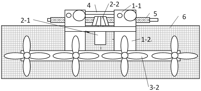 A flying cable deicing robot