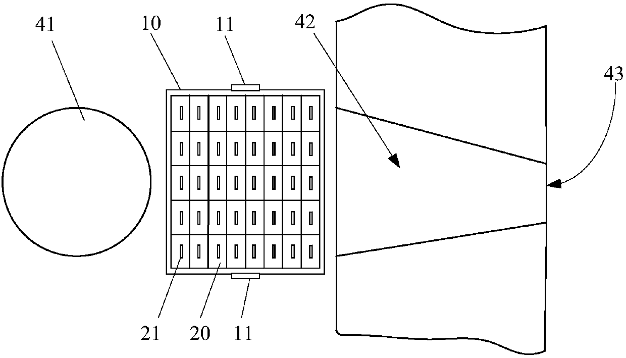 Speed-reducing filtering device and neutron radiotherapy system