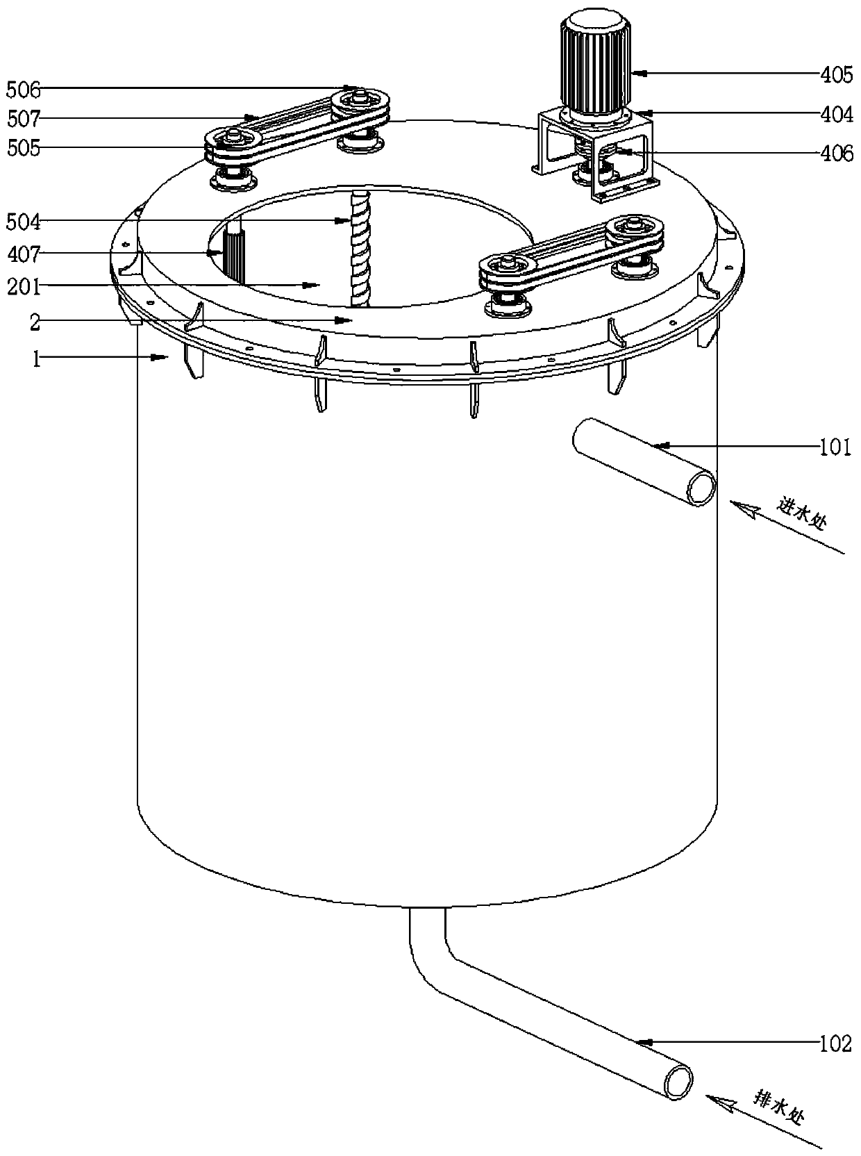 Cleaning device for traditional Chinese medicine decoction pieces