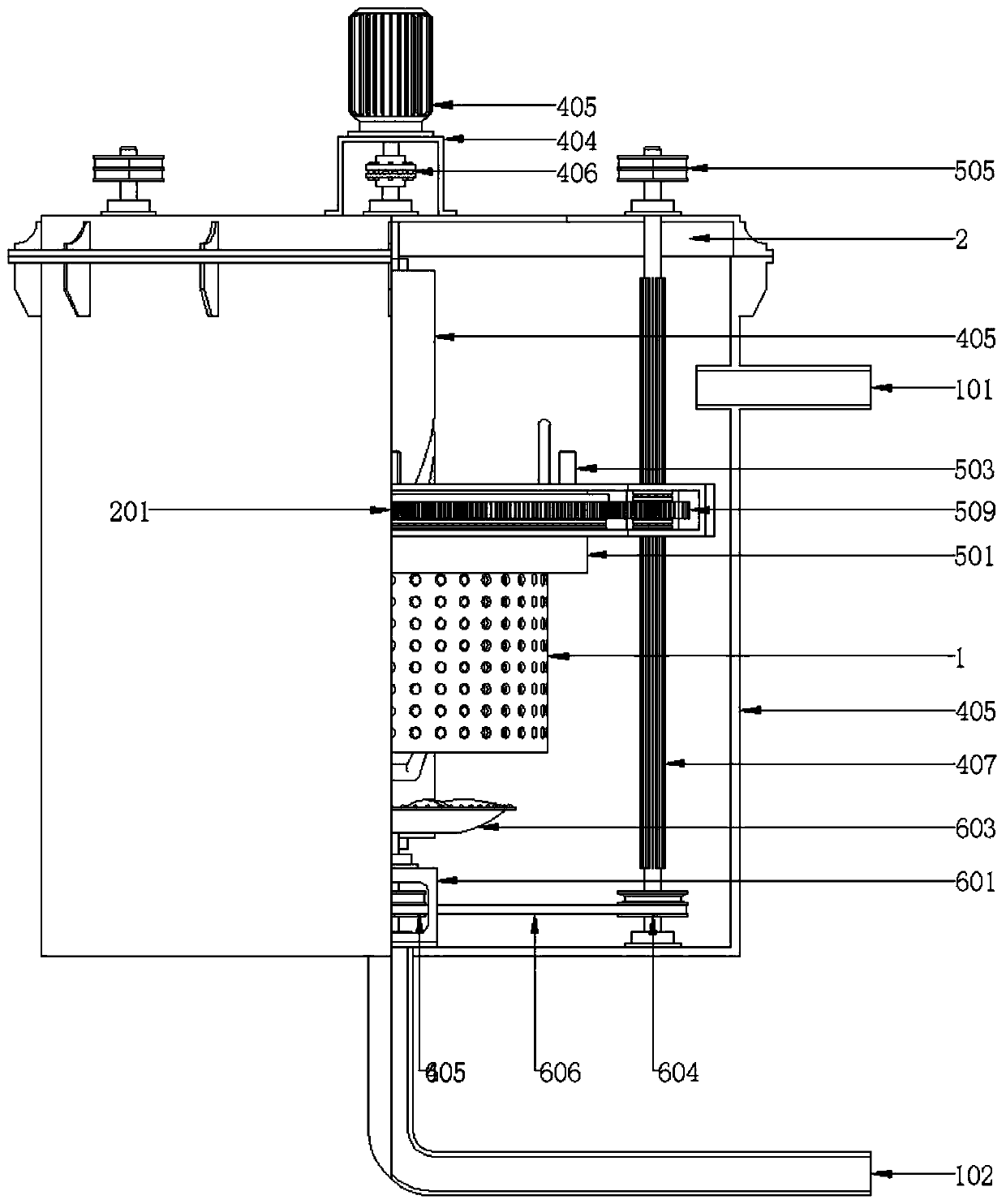 Cleaning device for traditional Chinese medicine decoction pieces