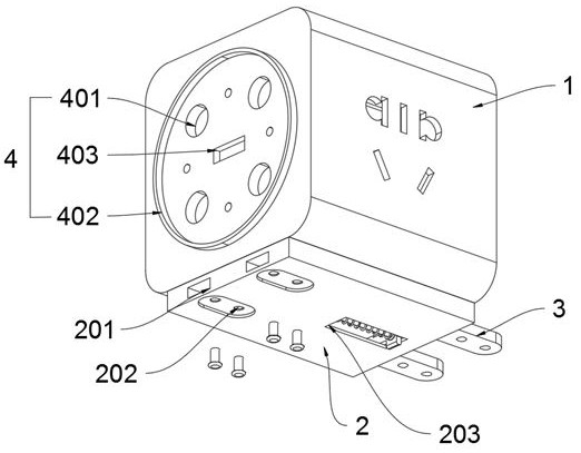 Automatic control socket capable of avoiding electric shock