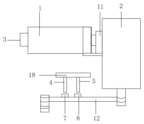 Unmanned vehicle steering system and control method thereof