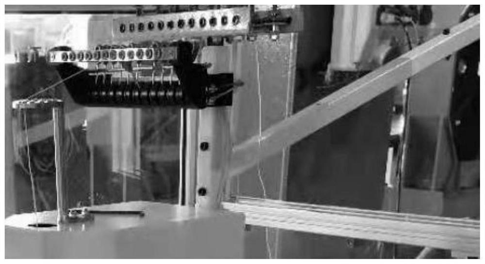 Internal tension reducing system for cruciate ligament reconstruction and mechanical manufacturing process of internal tension reducing system