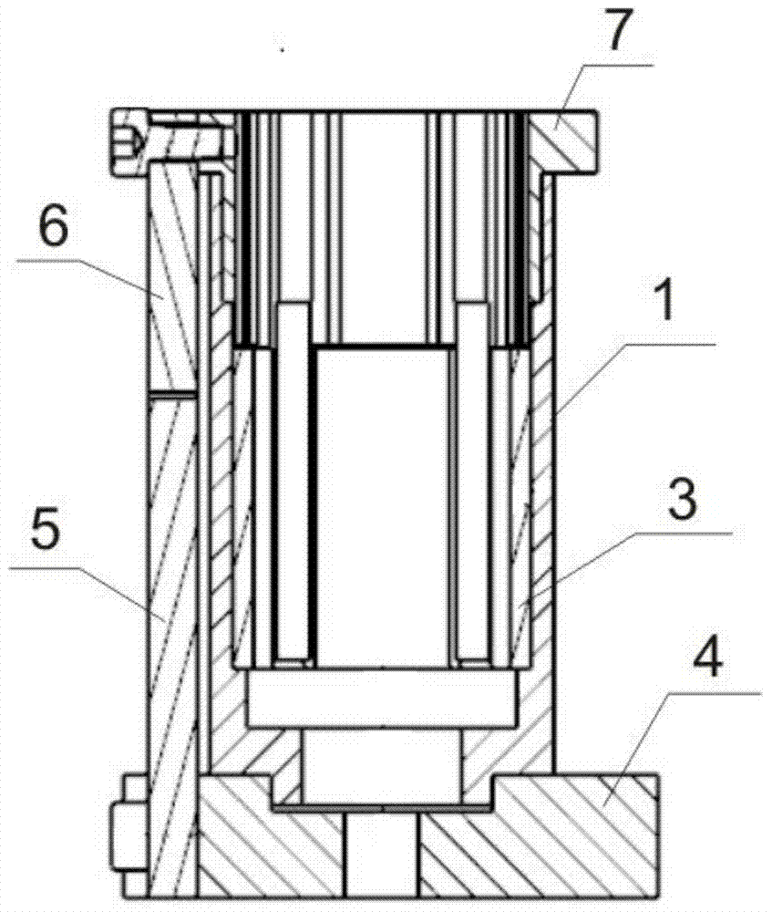 A stator magnetic steel bonding mold and bonding method thereof