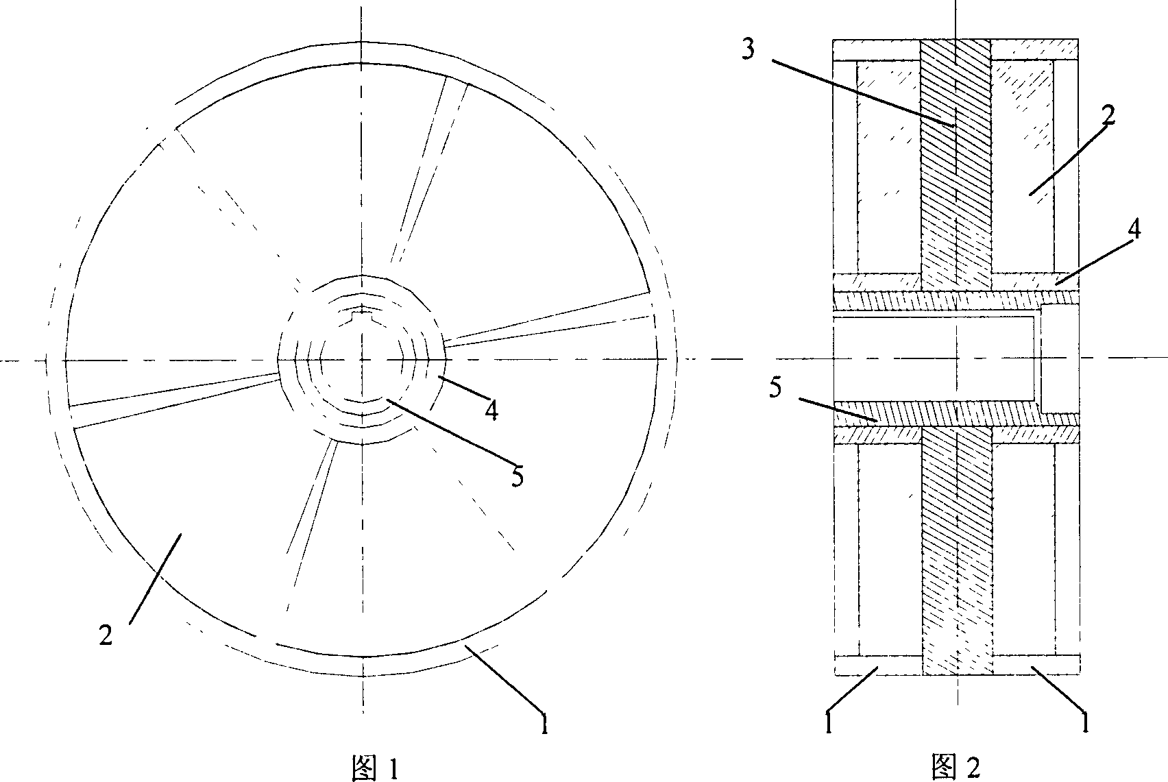 Orthogonal axis combined magnetic polishing tool