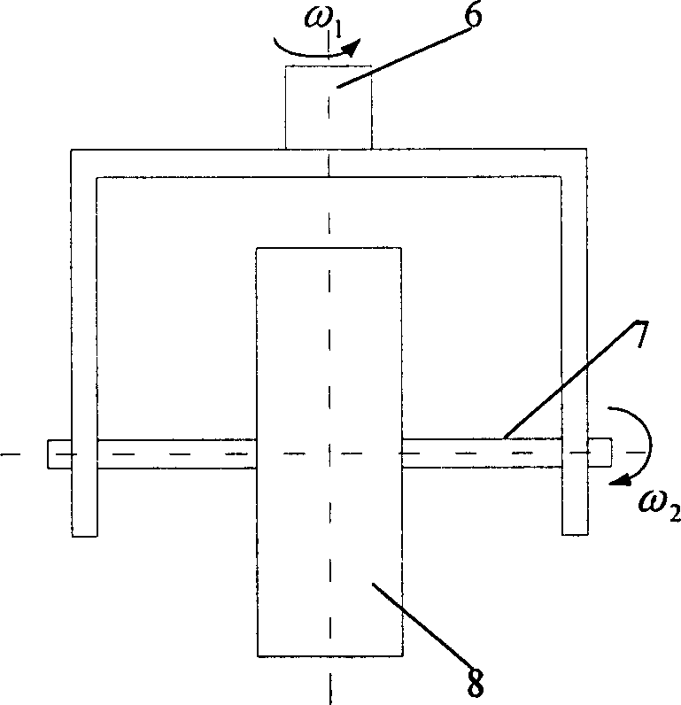 Orthogonal axis combined magnetic polishing tool