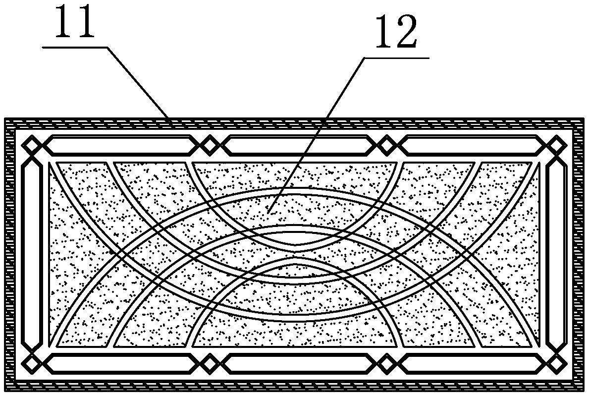 Warm-keeping air-permeable chemical fiber blanket and forming process thereof