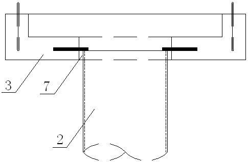 Machining method of bottom sealing hoop for fabricated pile cap construction