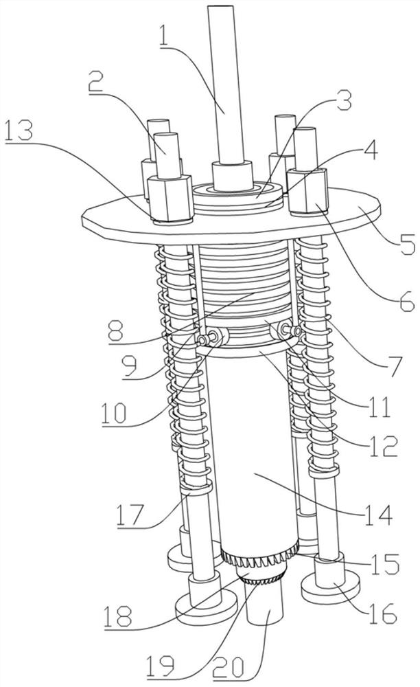 Wall structure detection device for old community reconstruction planning