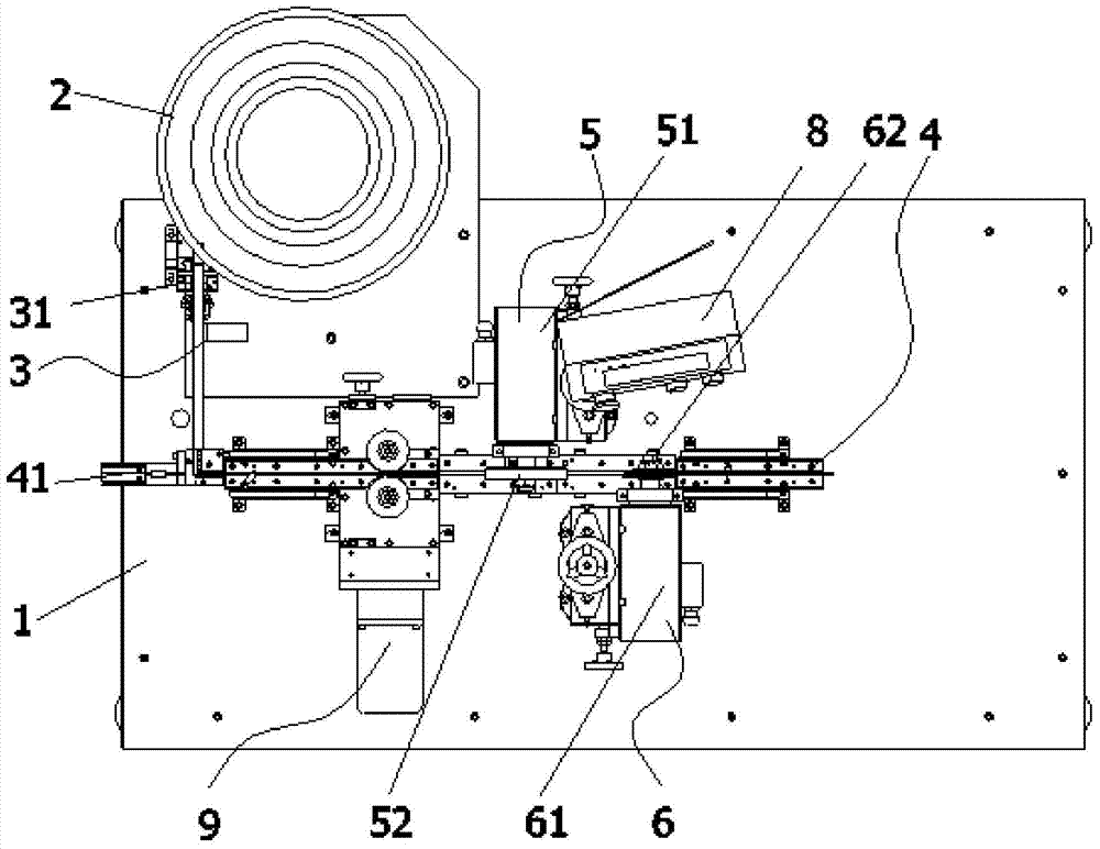 Carbon brush grinding chamfering machine