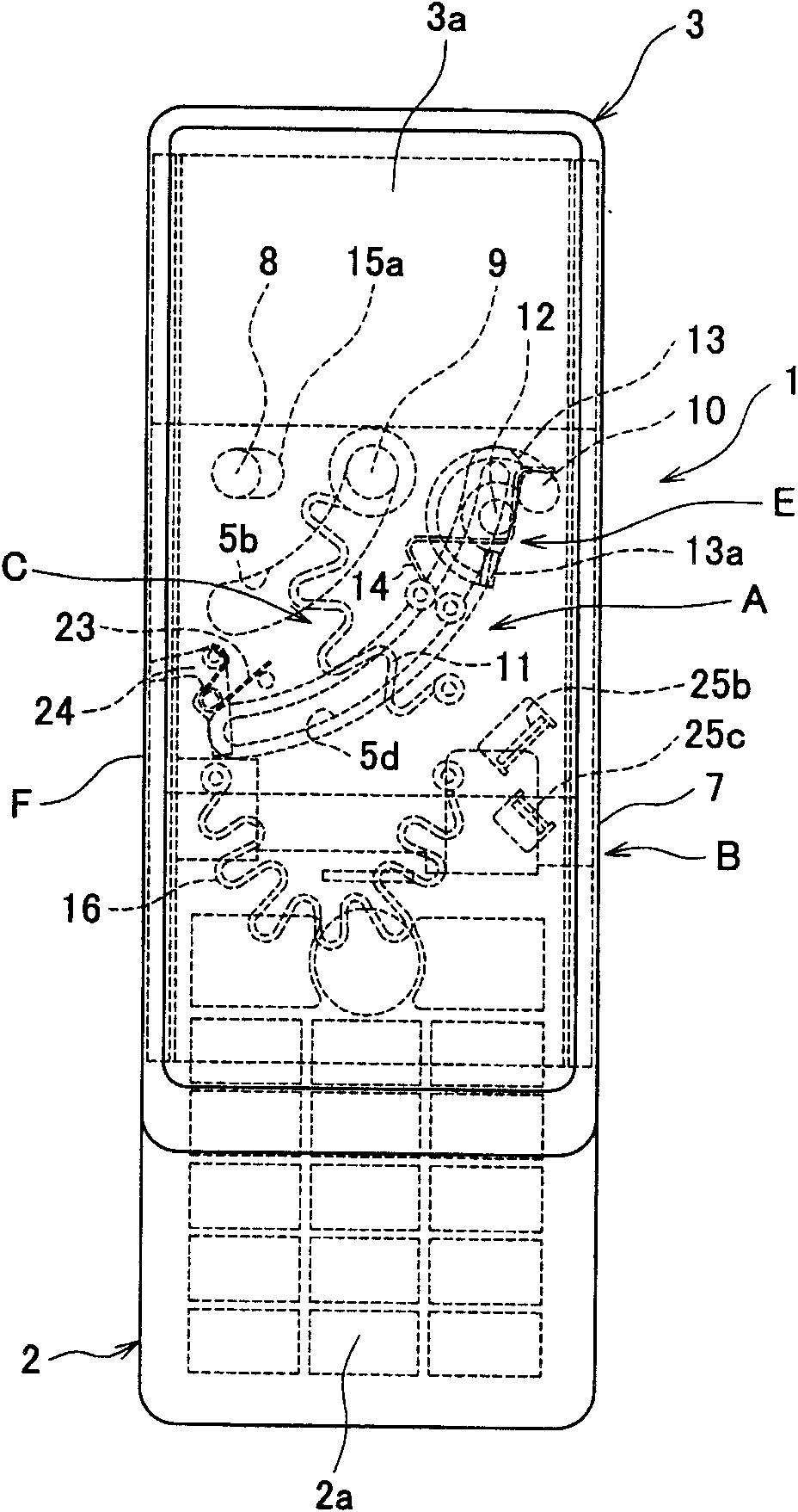 Portable electronic equipment and operating mechanism of housing