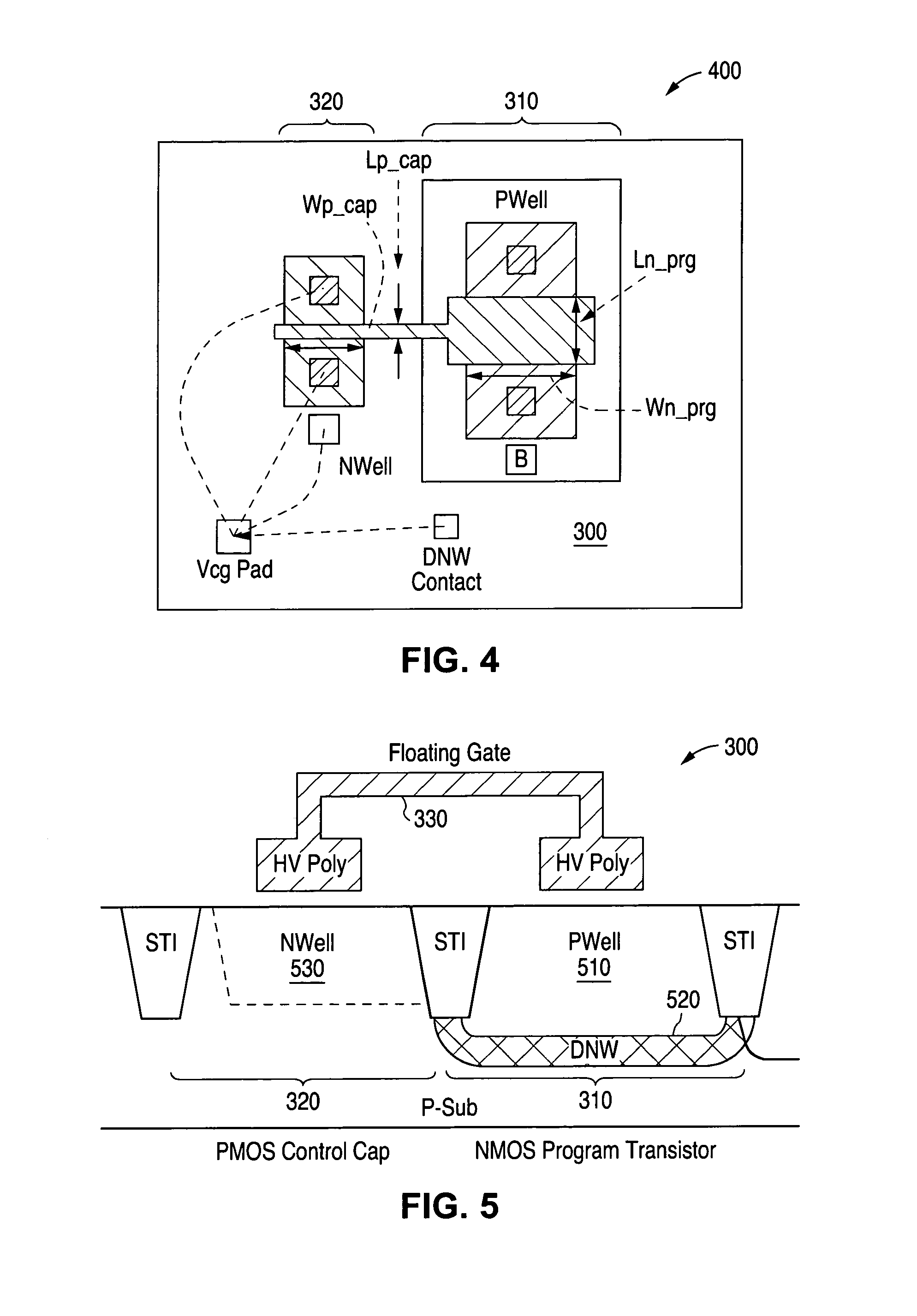 System and method for providing a CMOS compatible single poly EEPROM with an NMOS program transistor