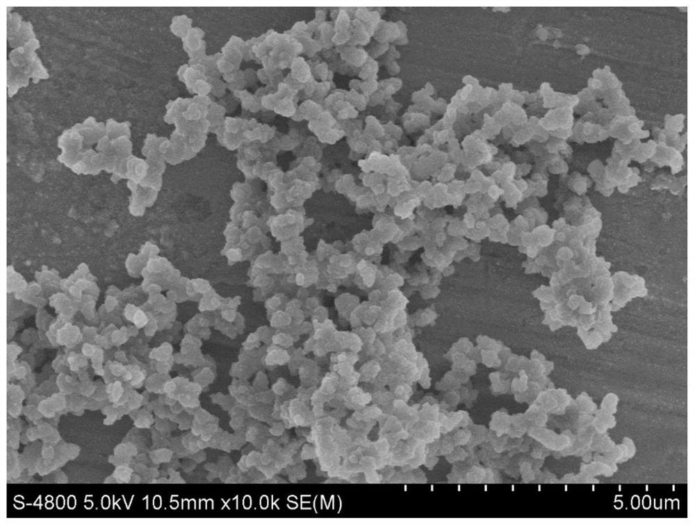 A metal-catechin composite nanomaterial and its preparation method and application