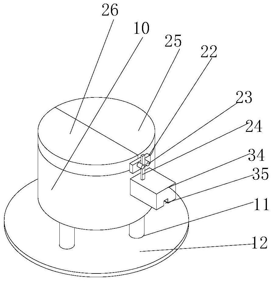 Salted fish airing device