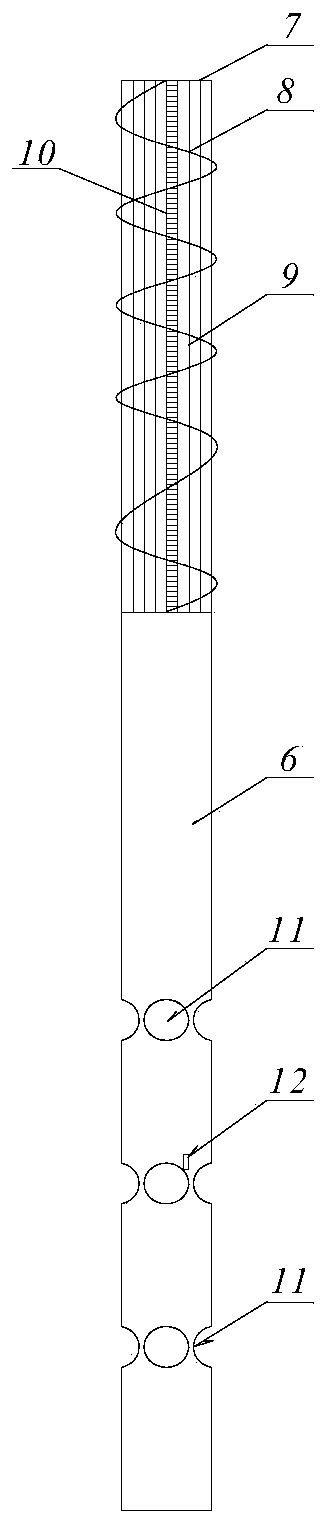 Pressure-controllable layered grouting type sleeve valve tube and grouting method