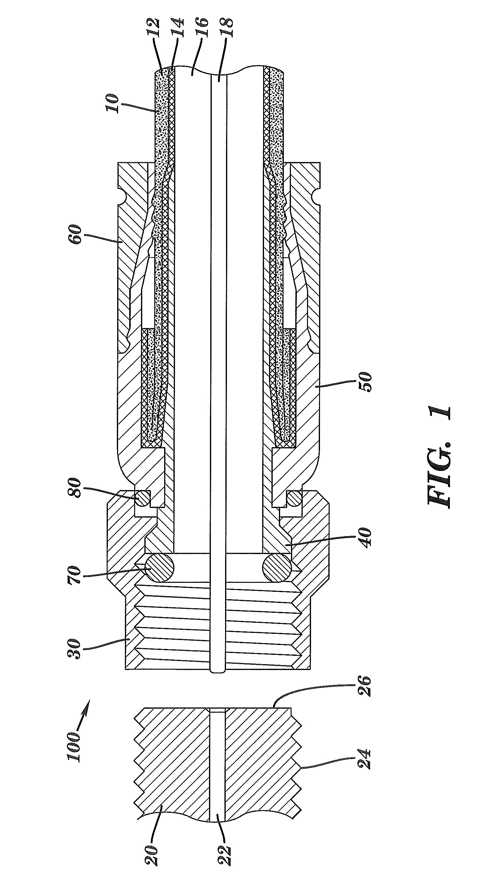 Connector having conductive member and method of use thereof