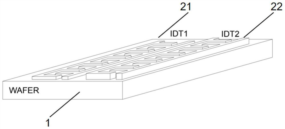 Dual-surface acoustic wave filter, dual-frequency assembly and manufacturing method of dual-surface acoustic wave filter