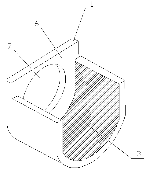 Air inlet protective plug for train brake rear cover and preparation method thereof