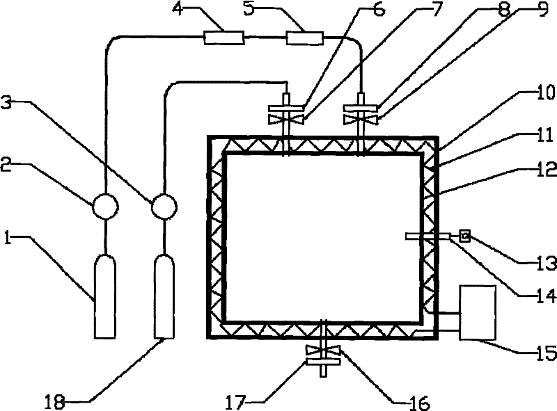 Fruit and vegetable precooling device