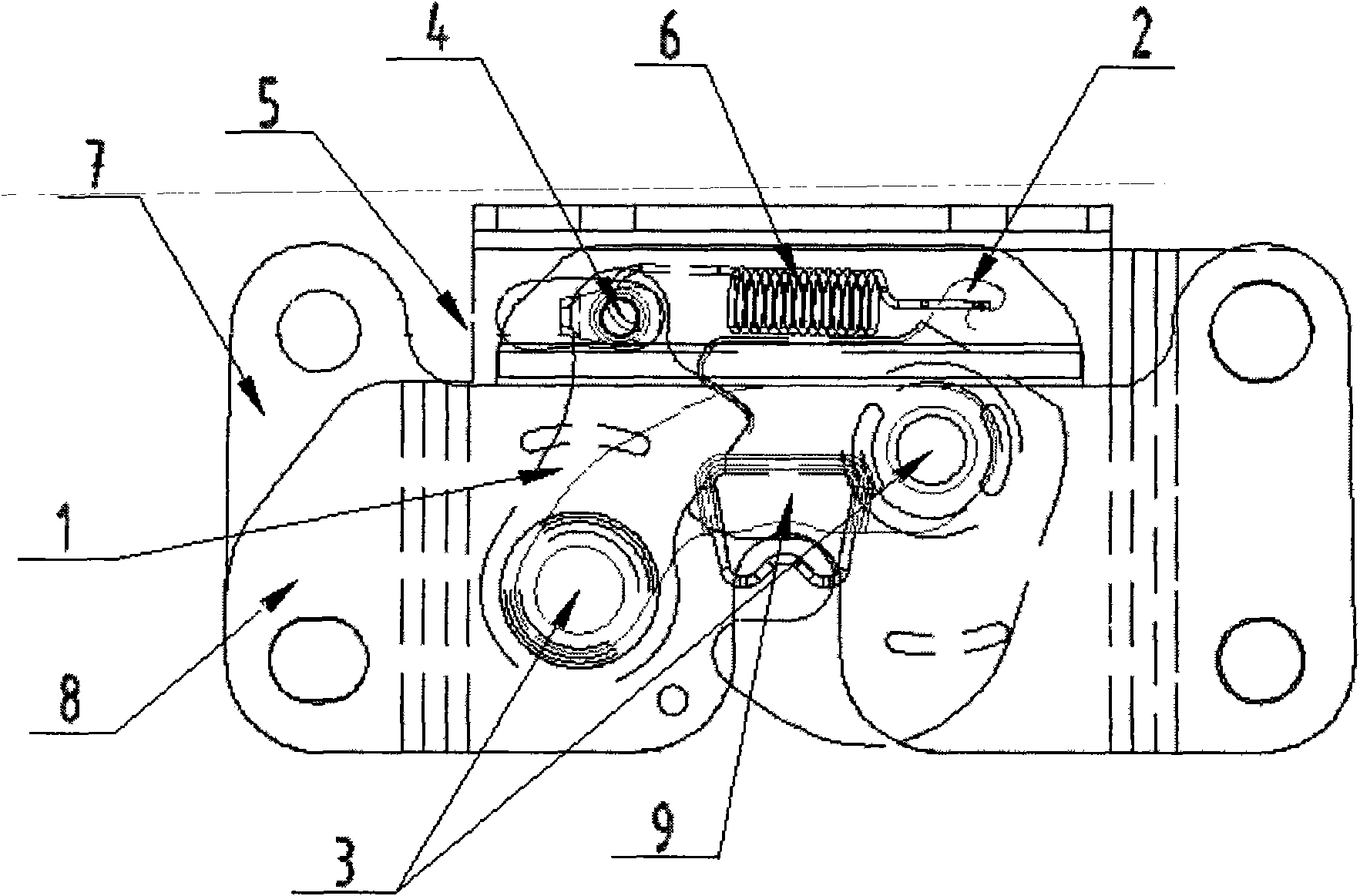 Modularized seat backrest latch