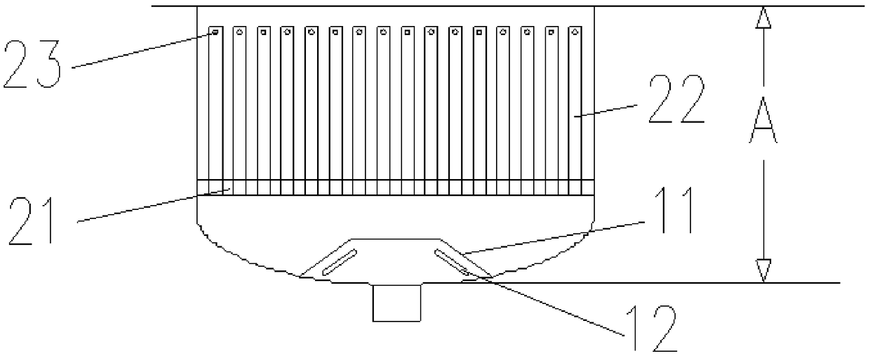 A high-efficiency evaporator for refining adiponitrile and a process for refining adiponitrile