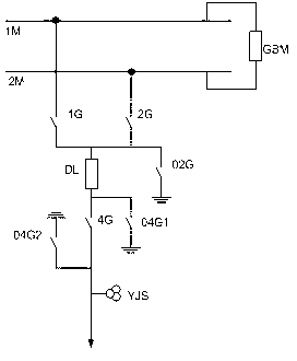 PLC-based (programmable logic controller-based) knife switch control method and system