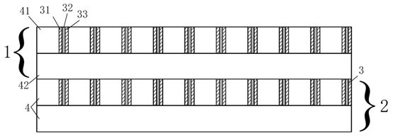 Optical imaging element with magnetic reflective layer imaging unit and preparation method thereof