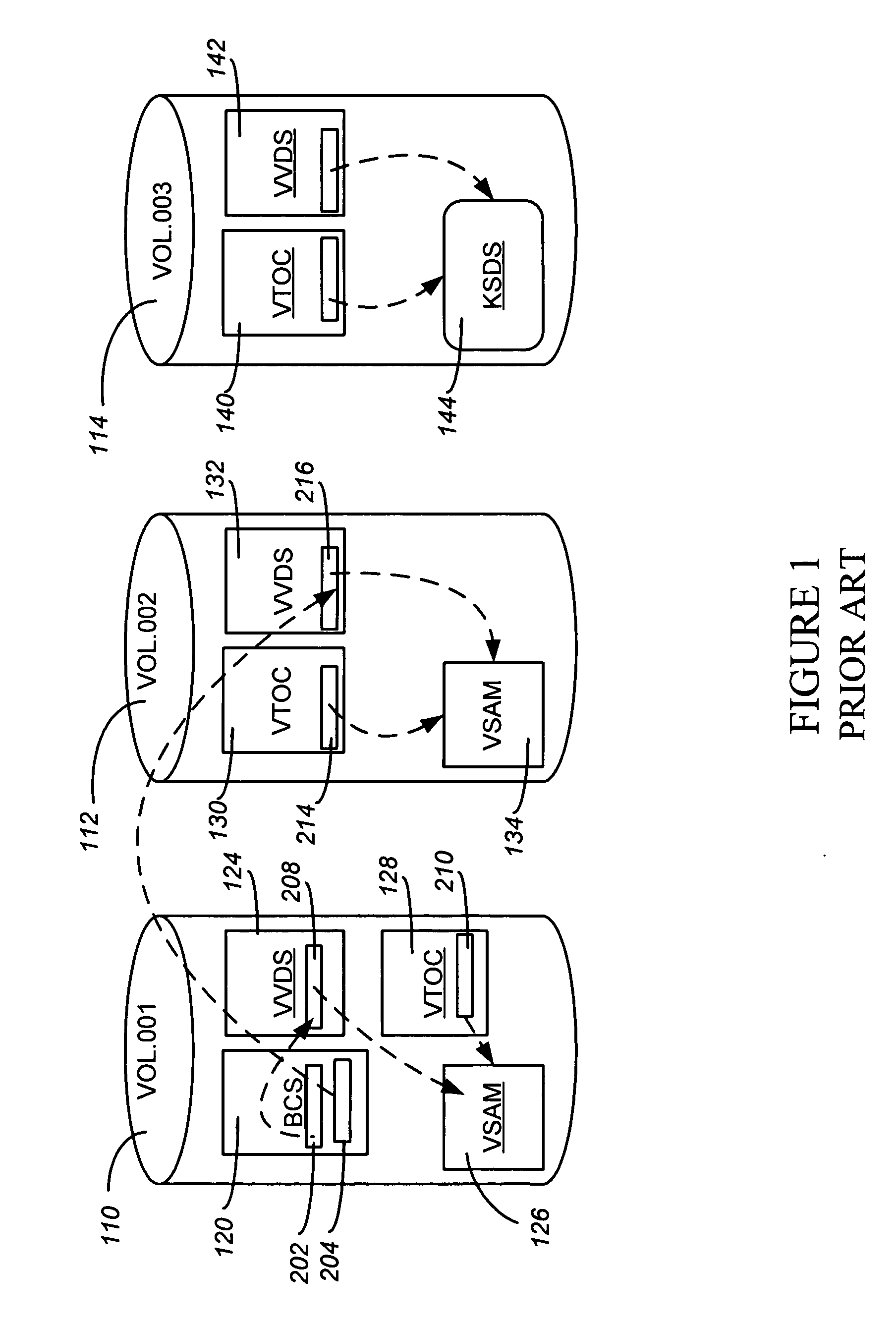 Reorganization and repair of an ICF catalog while open and in-use in a digital data storage system