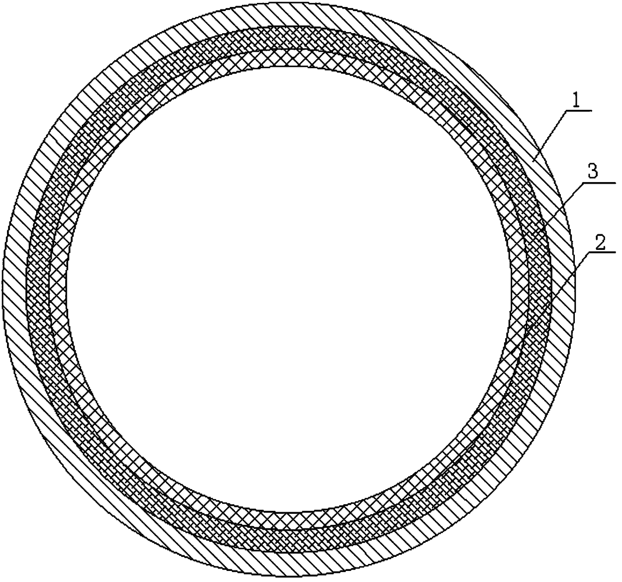 Disposable woven double layer integrated fire hose and manufacture method thereof