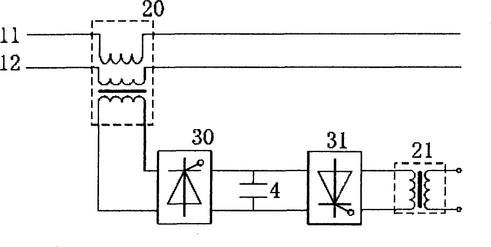 Wire-protecting and de-icing method of unit type high tension power line