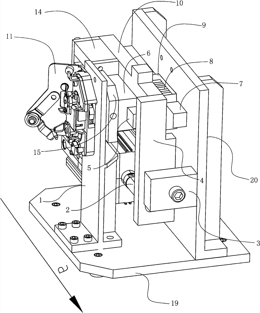 Device for simulating load capacity of door lock during closing of sliding door of automobile