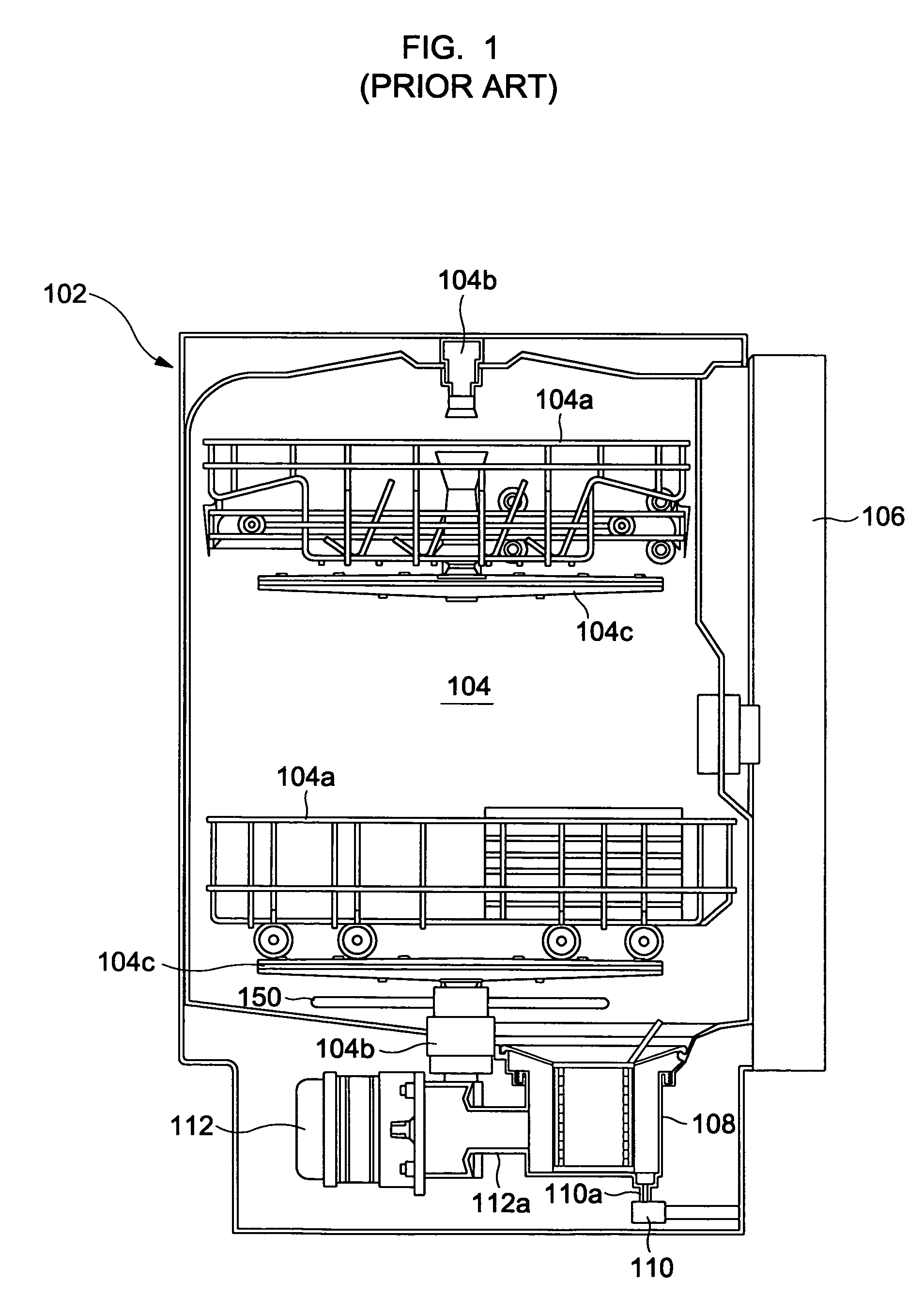 Dishwasher with heater and method of controlling the same