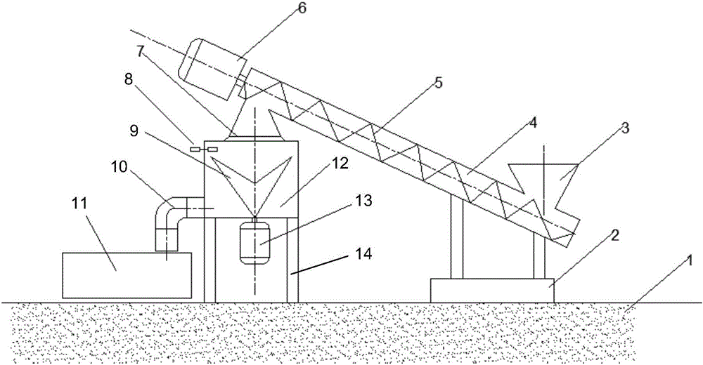 Preparation device of deck covering for ship