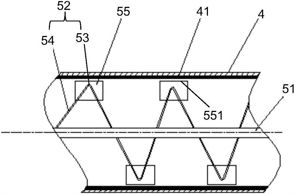 Preparation device of deck covering for ship