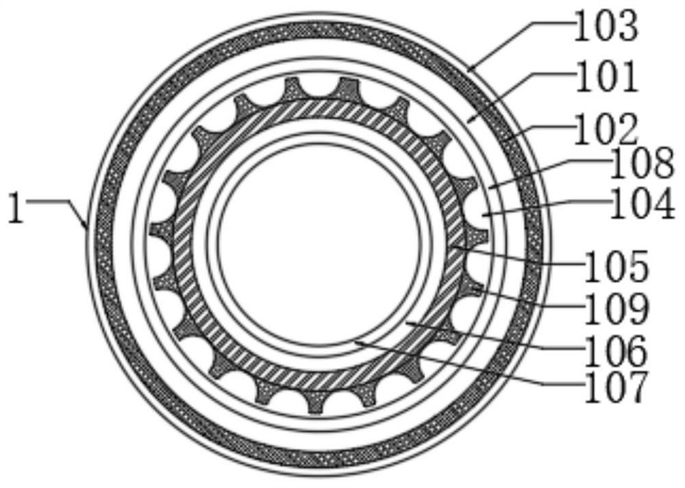 Heat preservation conveying pipeline for producing polyethylene wax