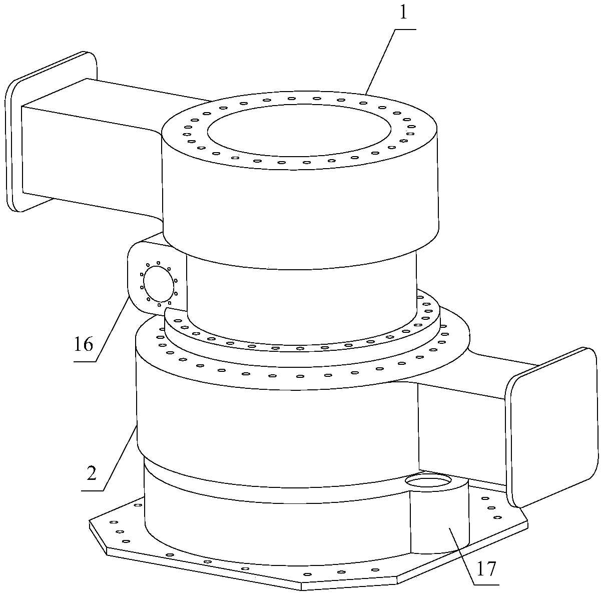 Multi-purpose rotary hoisting machine