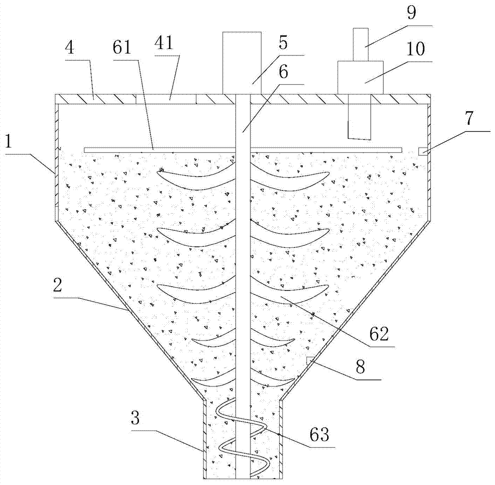 Feeding device with drying function