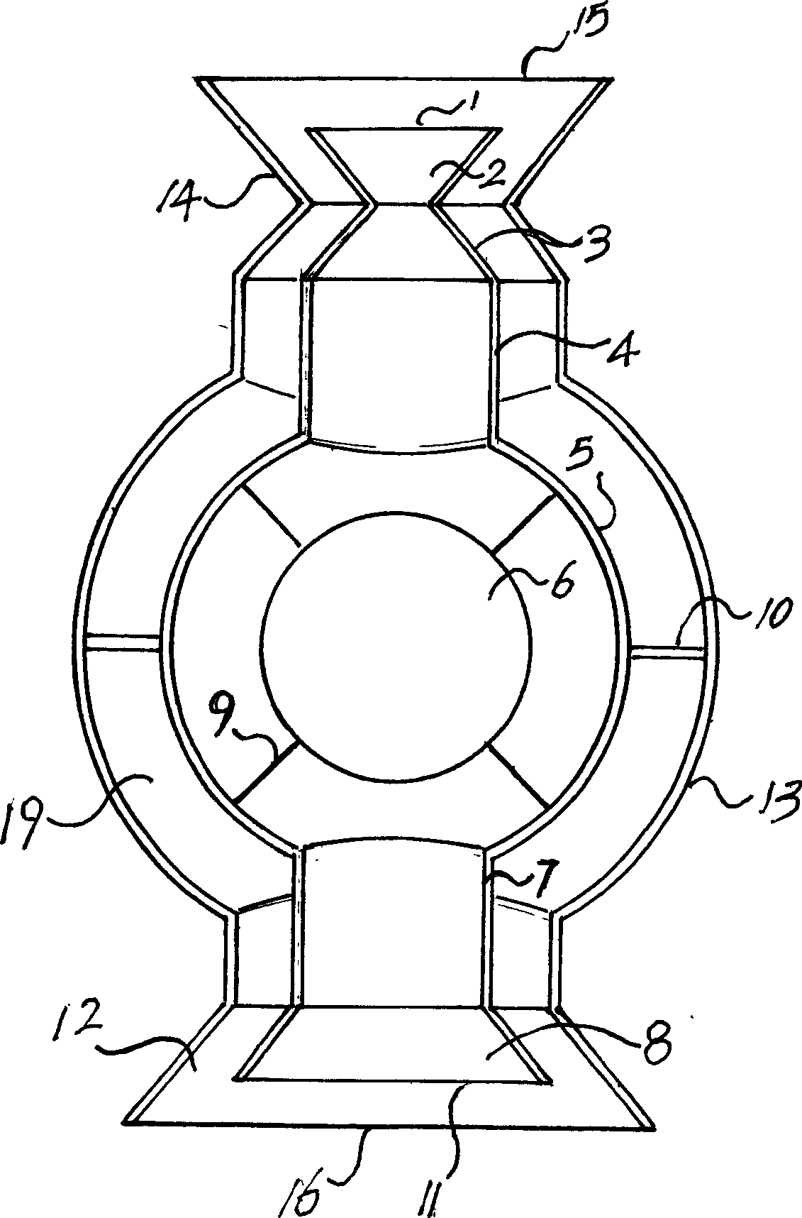 Powerless indoor air purification method and apparatus thereof