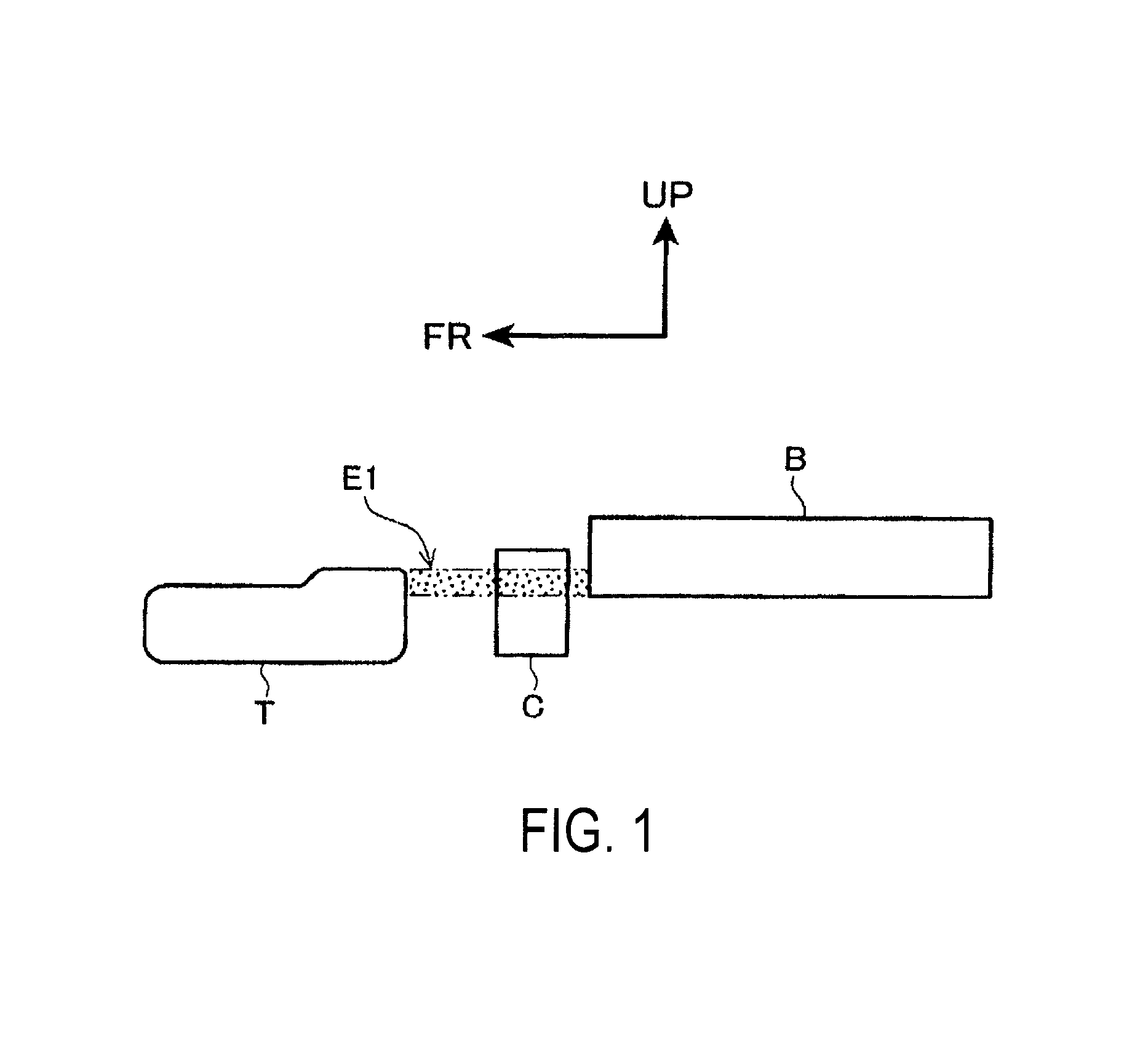 Device for treating evaporated fuel