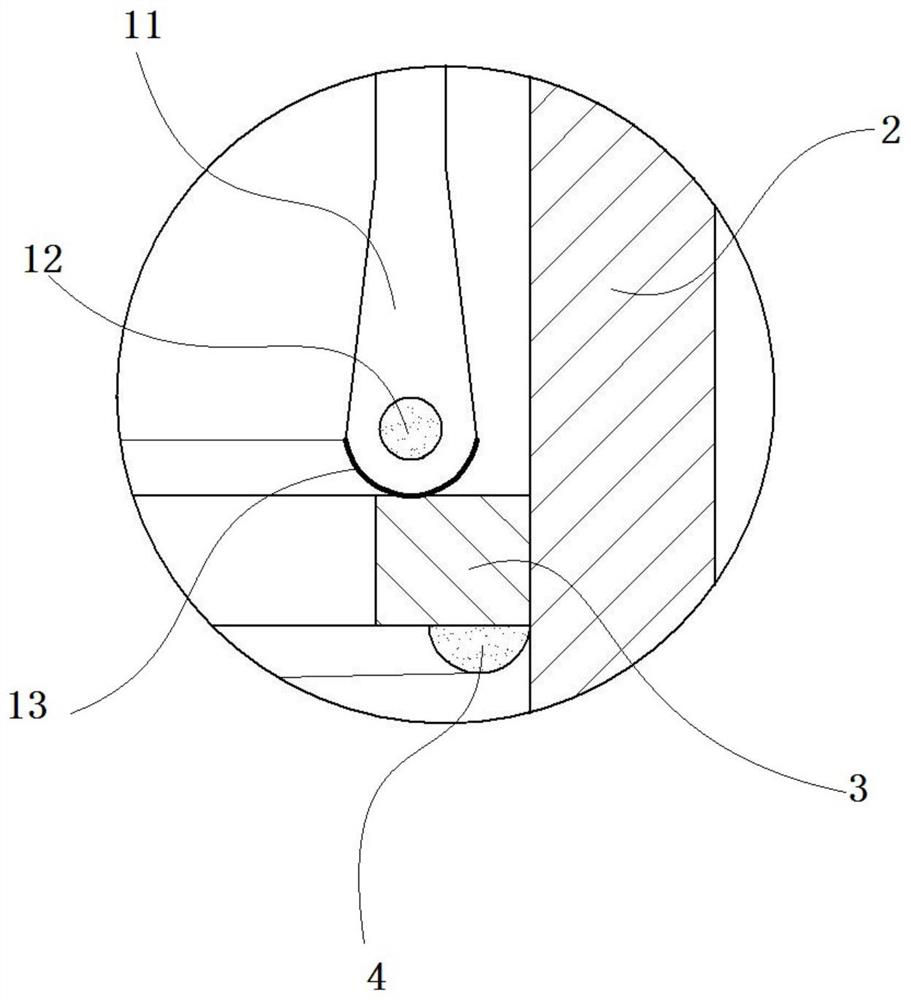 Filter element positioning cylinder