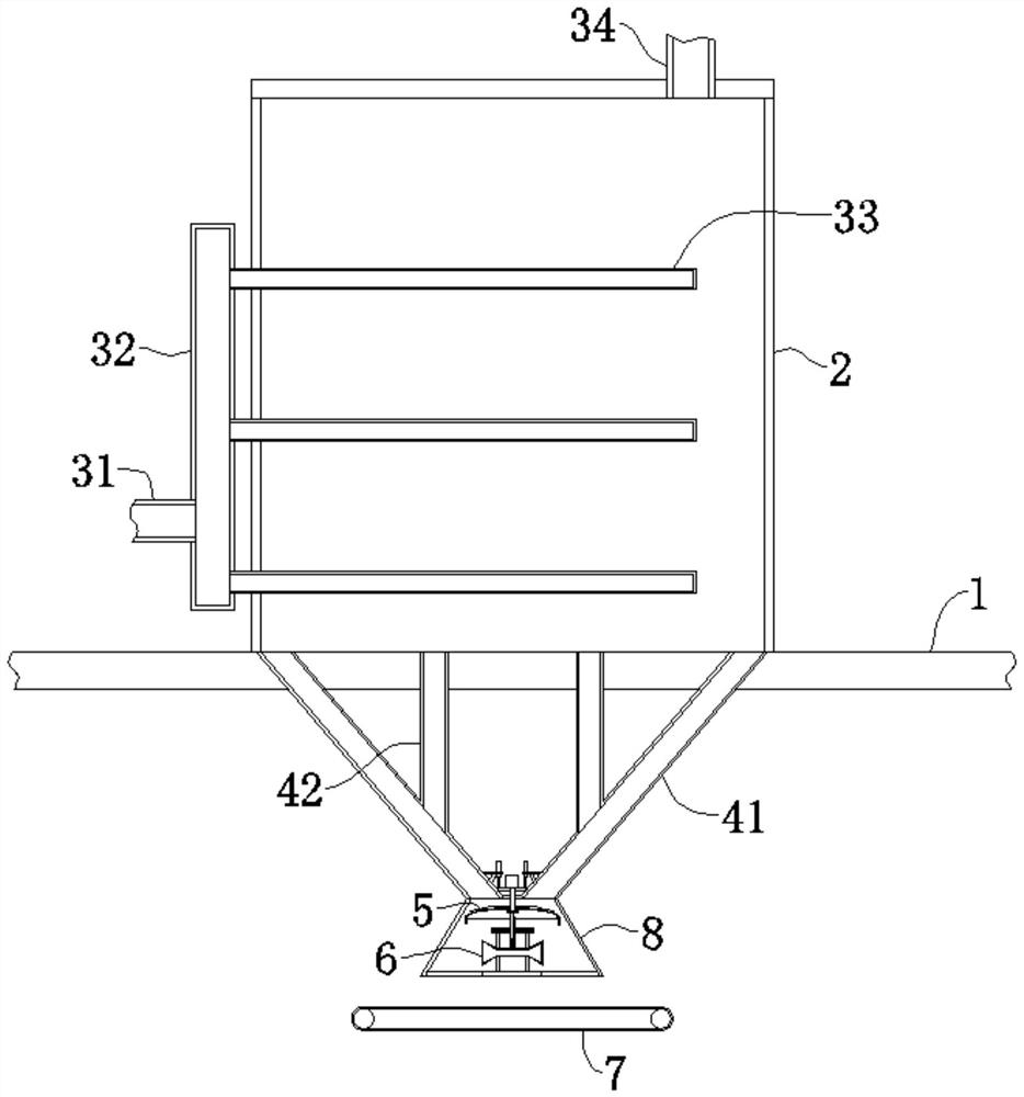 An integrated system for rice storage and dust removal