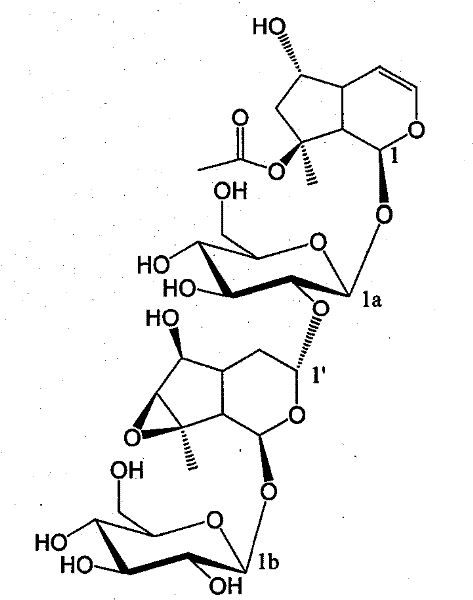 Compound extracted from Tibetan medicine eriophyton wallichii with antioxidant activity and extracting method thereof