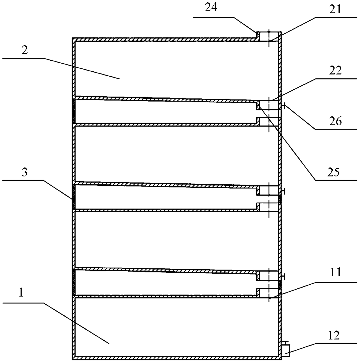 Liquid storage tank group