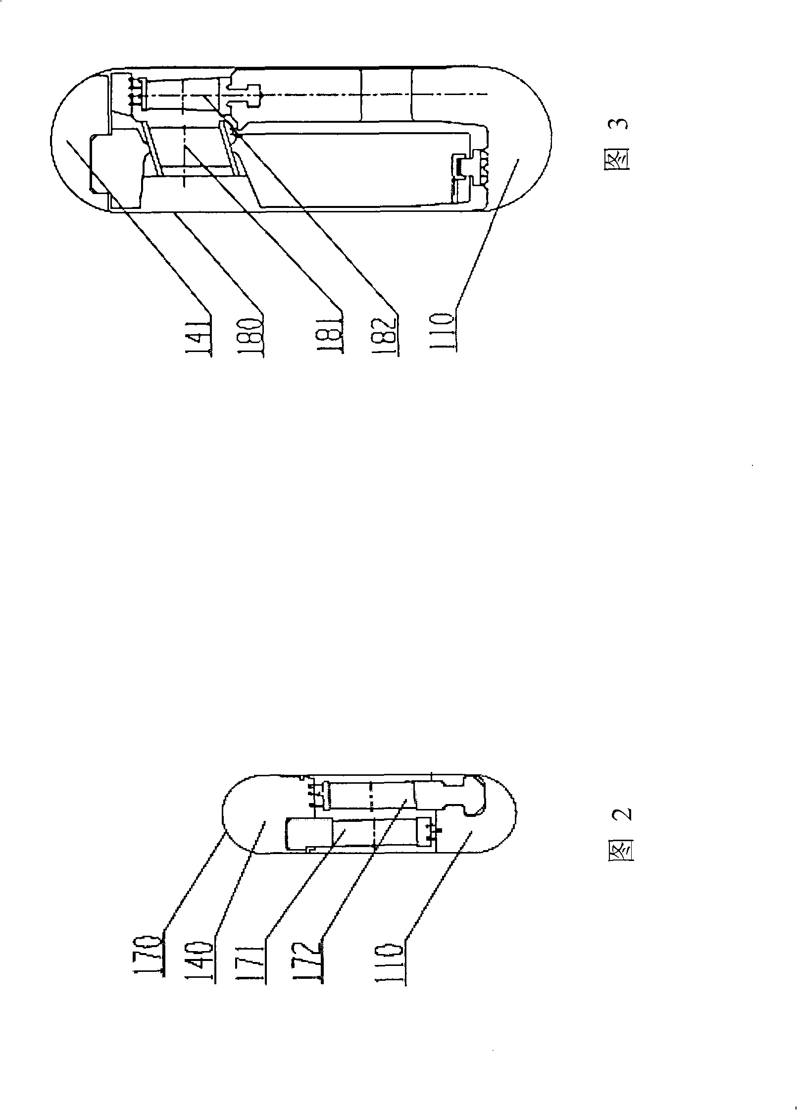 Single-cylinder, reaction and impulse turbine