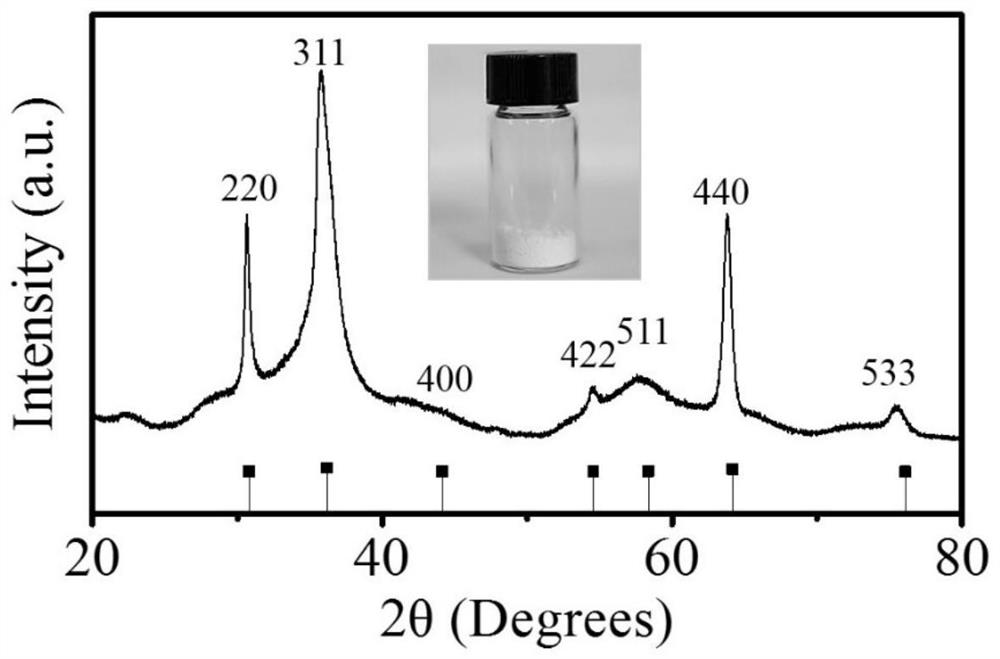 Preparation method of nano metal oxide