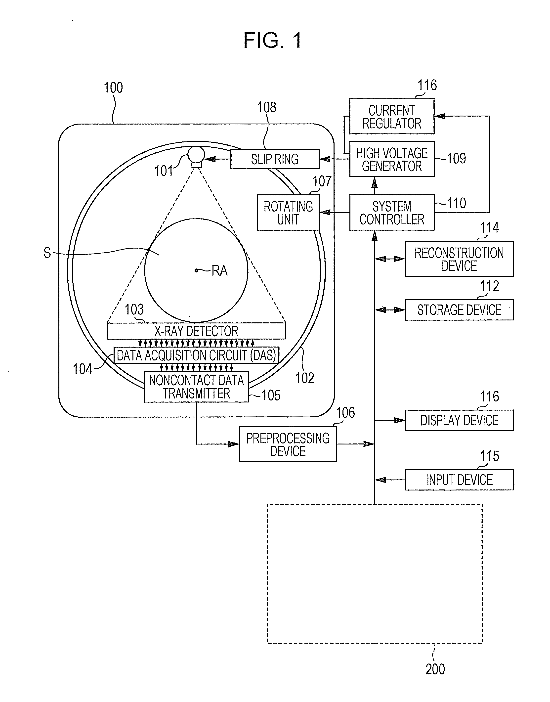 Method and system for generating image using filtered backprojection with noise weighting and or prior in