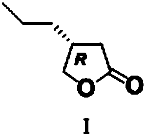 Synthesizing method of butyrolactone derivative
