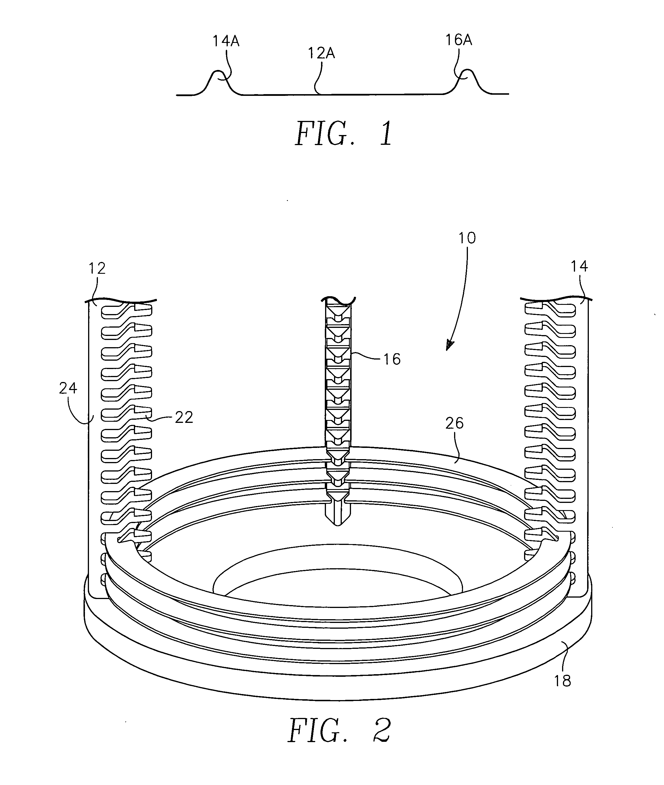 Detachable edge ring for thermal processing support towers